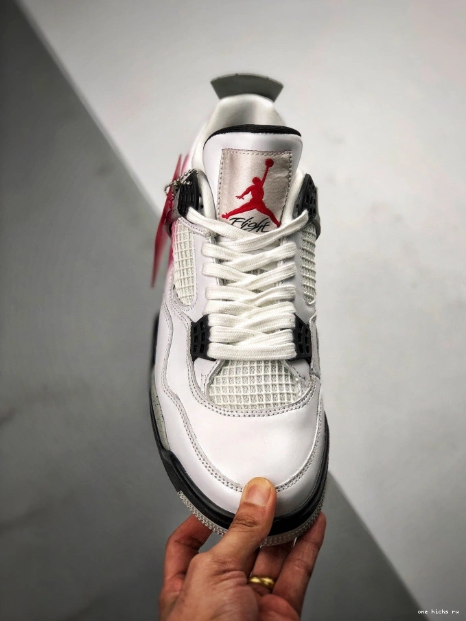 Rep Onekick Cement 840606-192 Jordan White Air 4 (nike) OG 0707